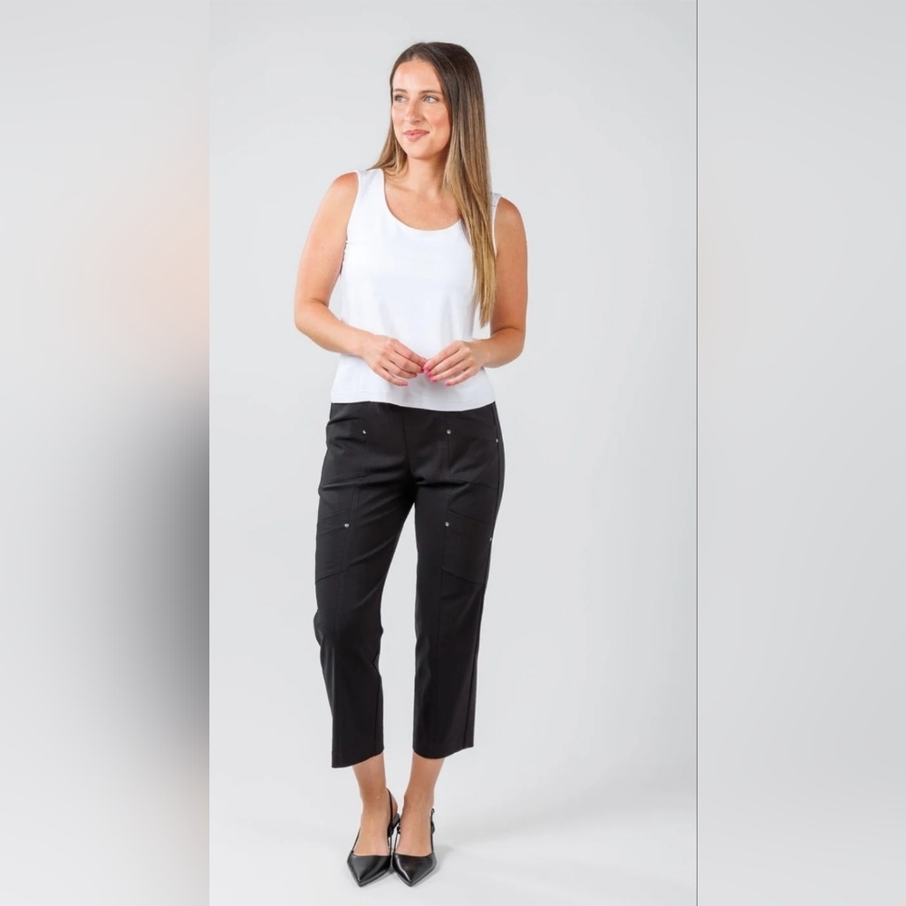Elliott Lauren Black Straight Leg Pants - Picture 2 of 10